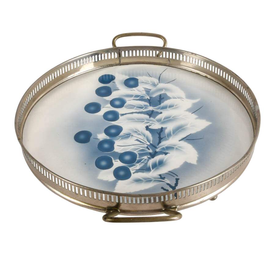 Antique Sternauware Coaster and Tray Set-6