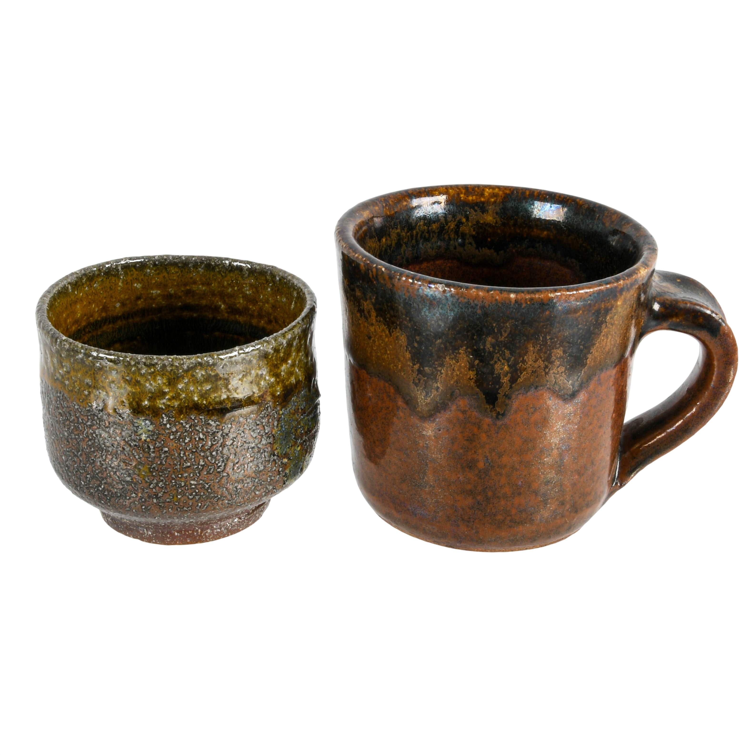 Lot of Four Studio Pottery Items-2