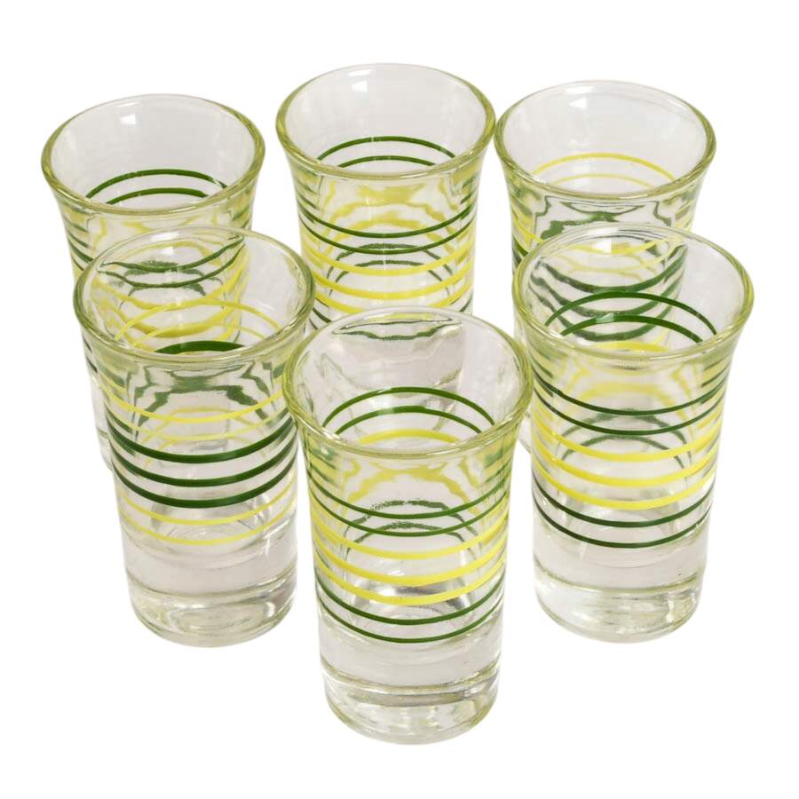 Mid-Century Modern Shot Glass Holder-7