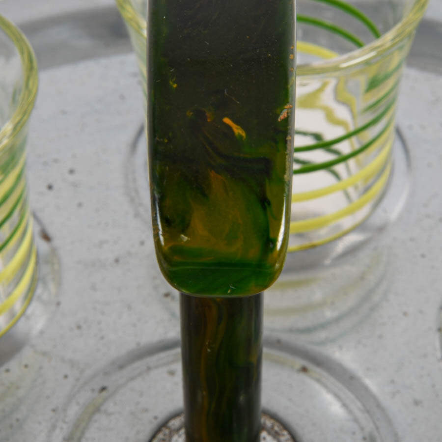 Mid-Century Modern Shot Glass Holder-4
