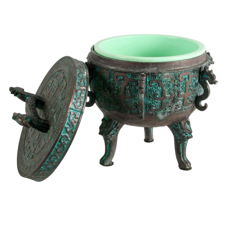 James Mount-Style Asian Dragon Seahorse Ice Bucket-7