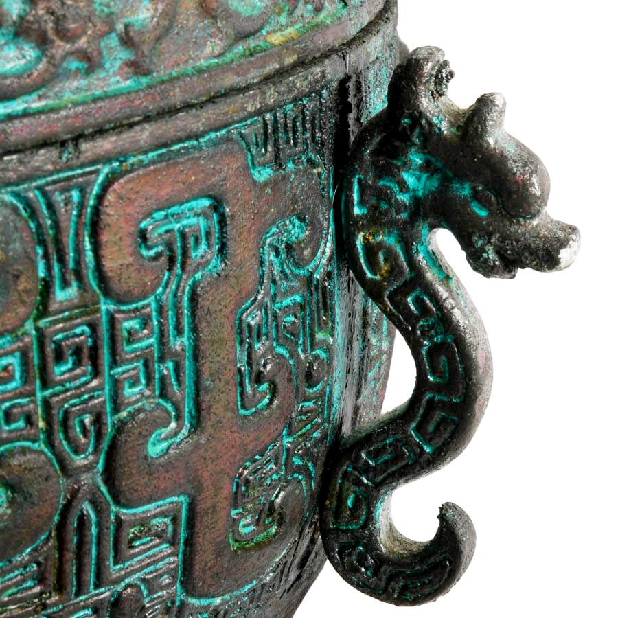 James Mount-Style Asian Dragon Seahorse Ice Bucket-4