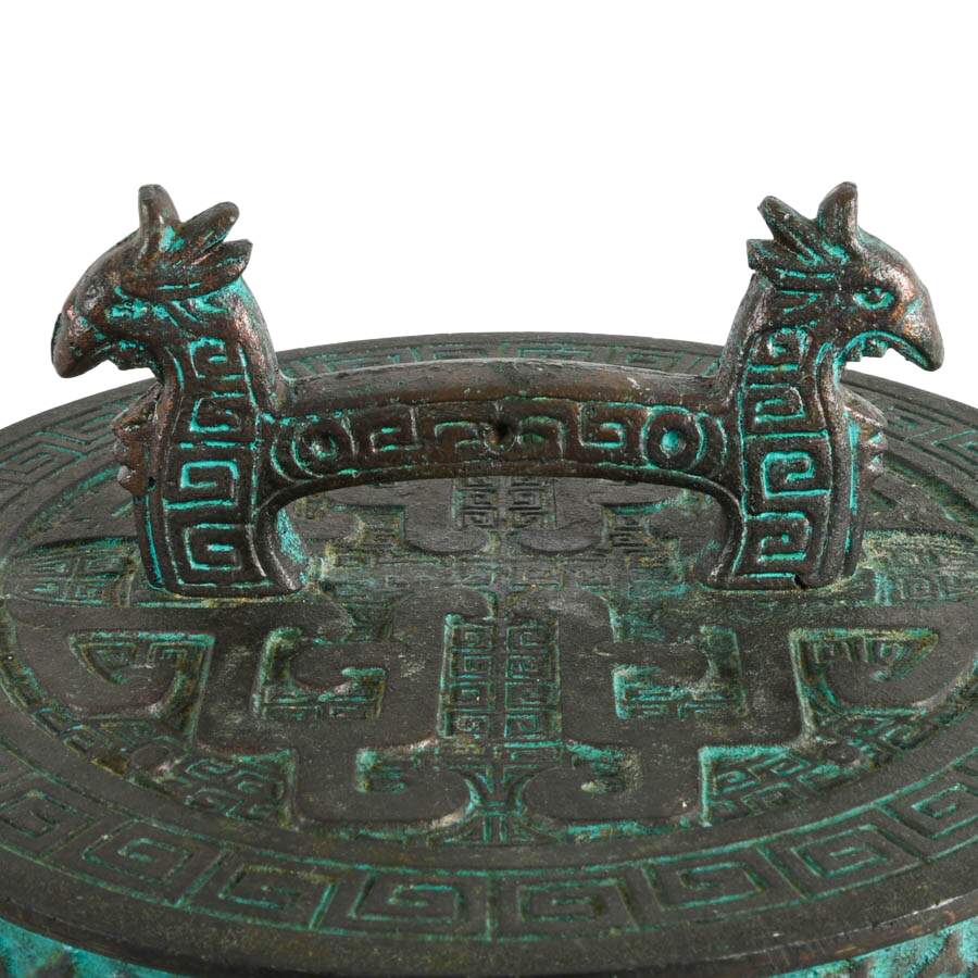 James Mount-Style Asian Dragon Seahorse Ice Bucket-2