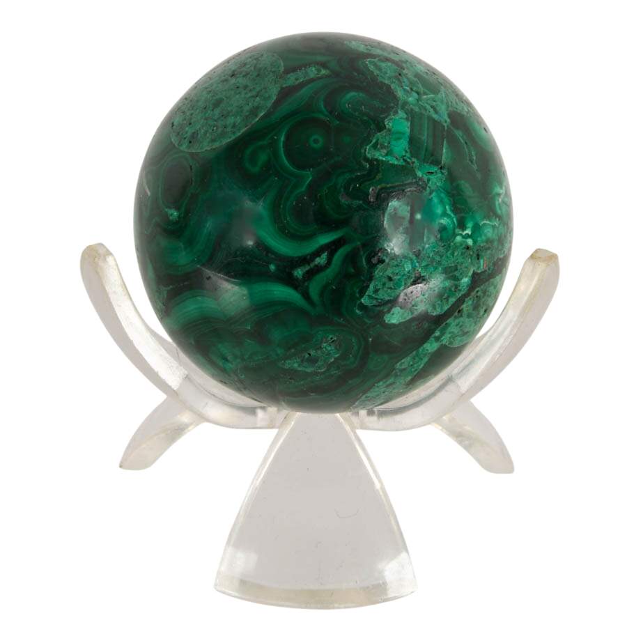 Set of Five Polished Malachite Specimens-3