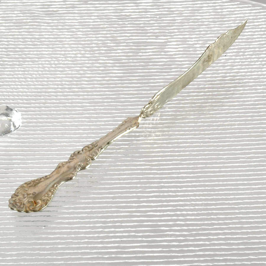 Heavy Fused Art Glass Charcuterie Board with Knife-6