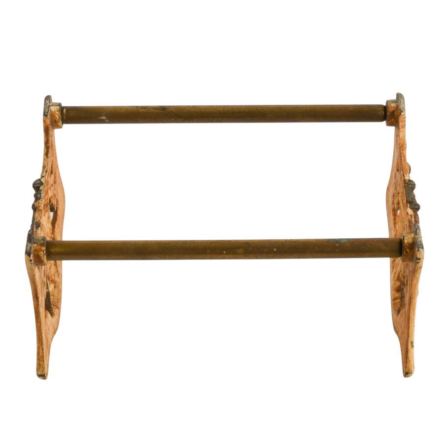 Antique Art Nouveau Bronze Owl Expandable Book Rack-7