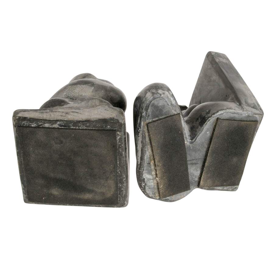 Paul Strauch Ceramic Nude Bookends-7