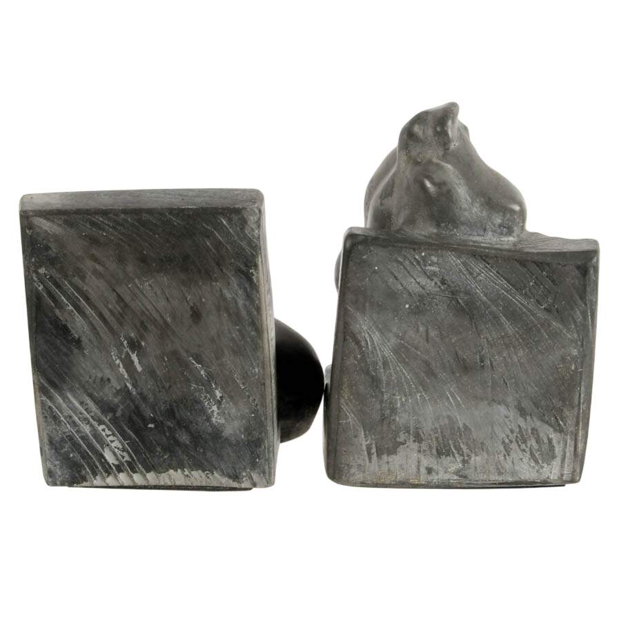 Paul Strauch Ceramic Nude Bookends-4