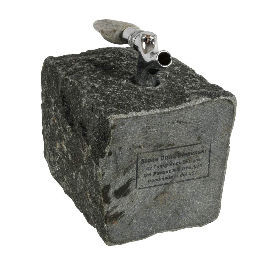 Stone Drink Dispenser by Funky Rock Designs-8