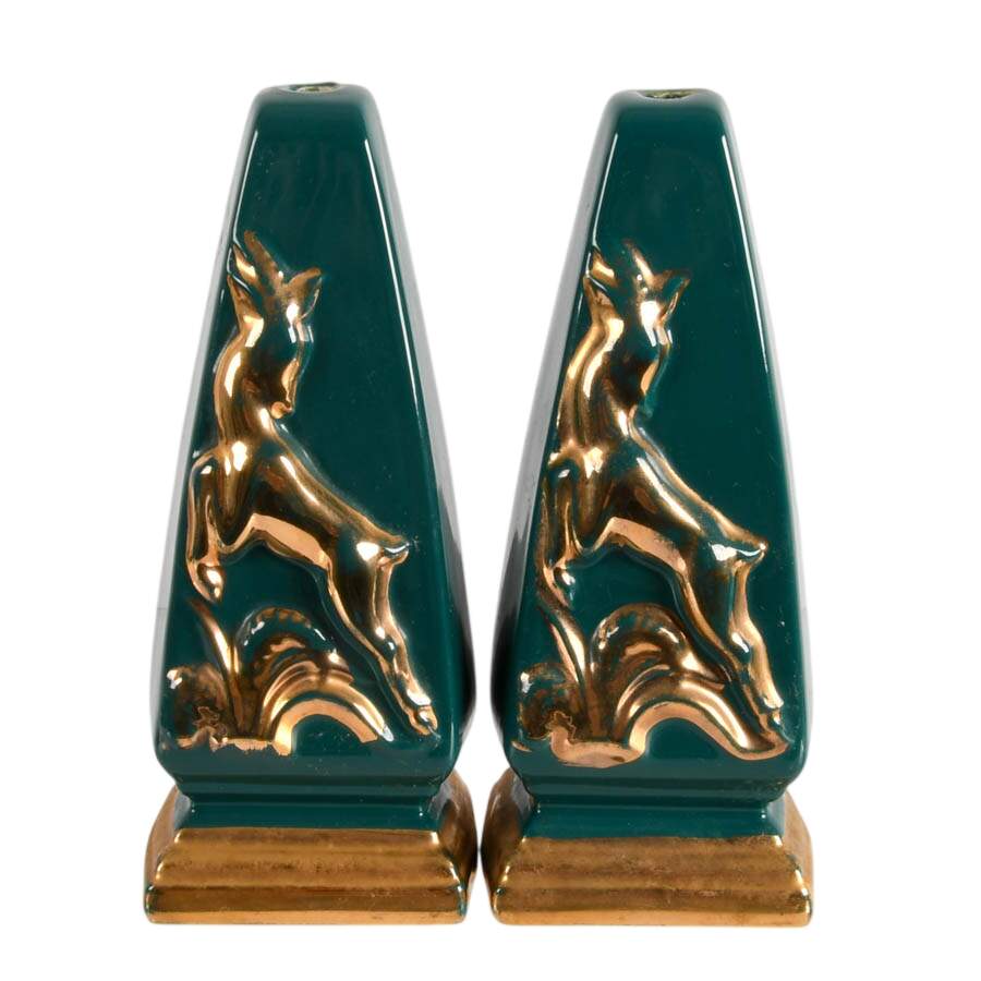 Mid-Century Modern Ceramic Mantel Set-6
