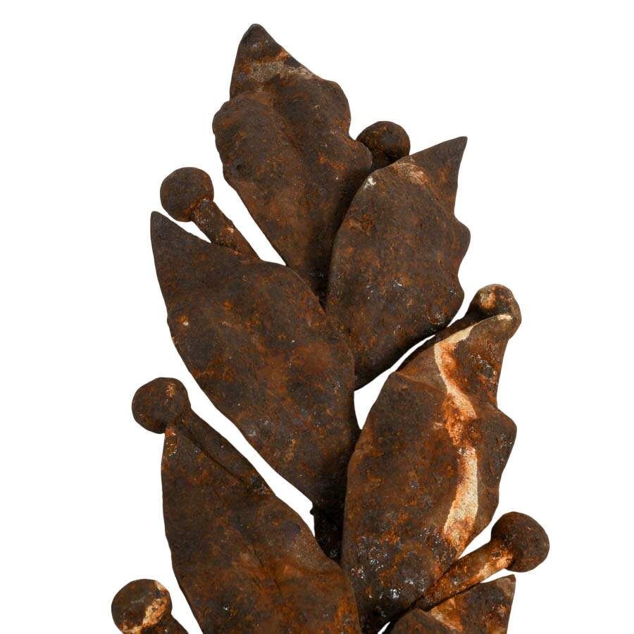 Metal Olive Leaves Wall Art-4