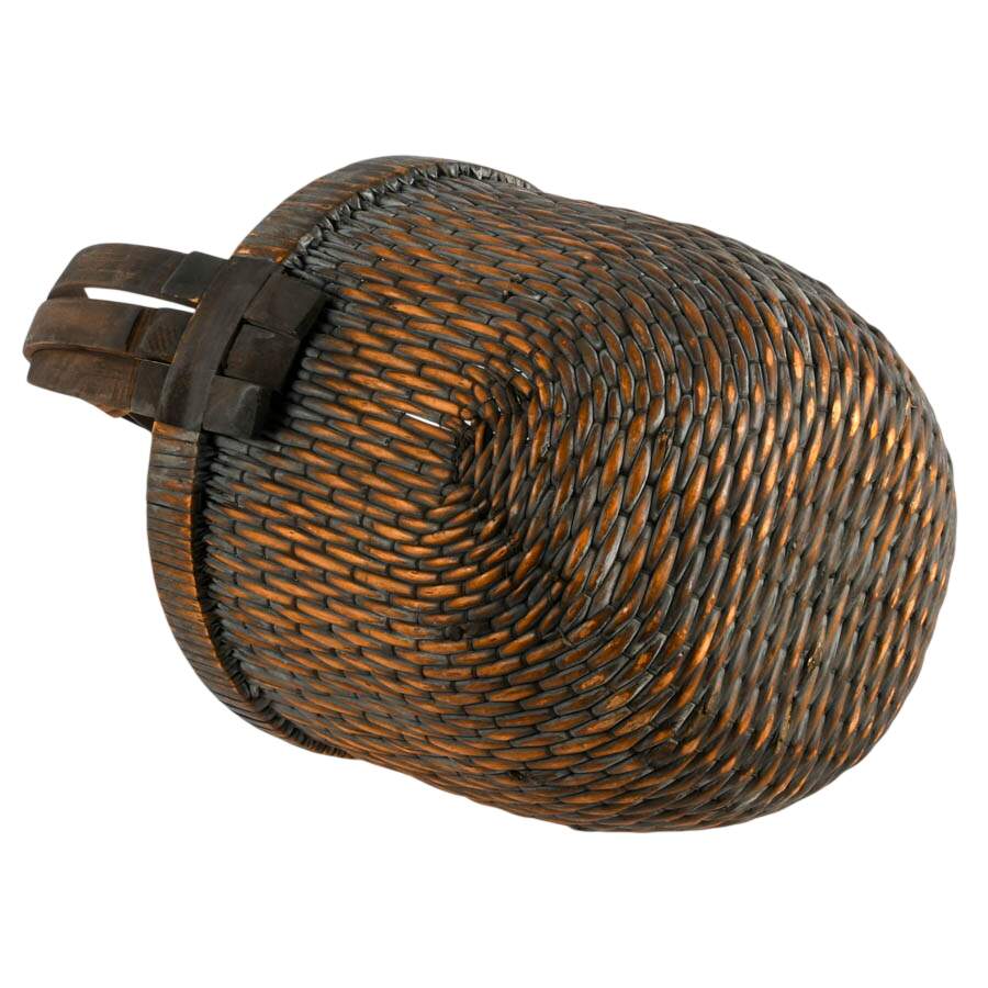Woven Reed Basket-8