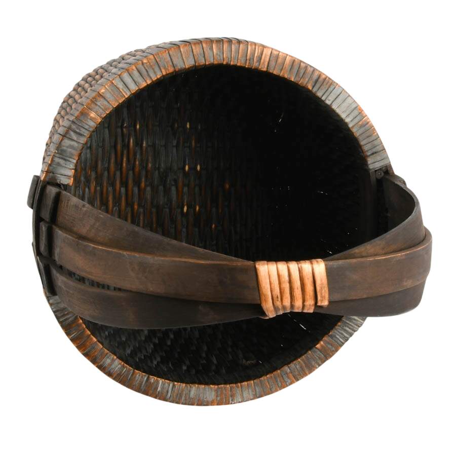 Woven Reed Basket-7