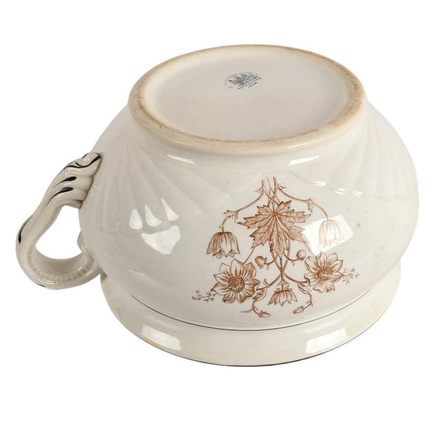 Antique Ironstone China Chamber Pot-10