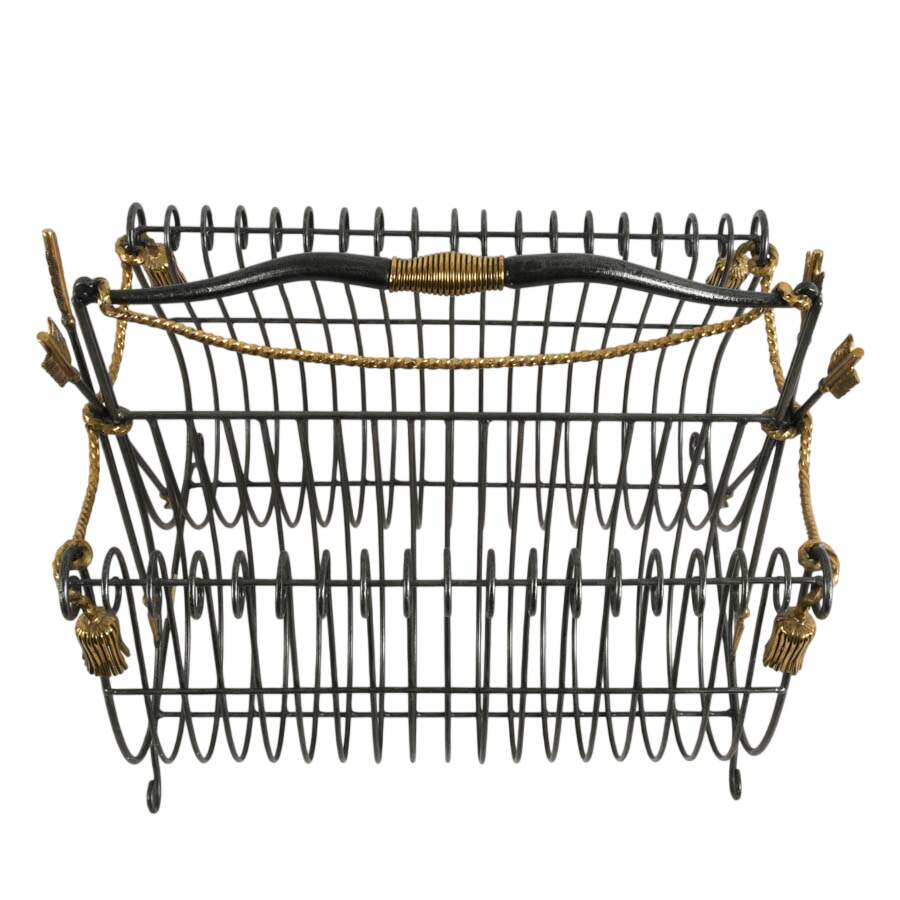 Maitland-Smith Regency Archer's Magazine Rack-7