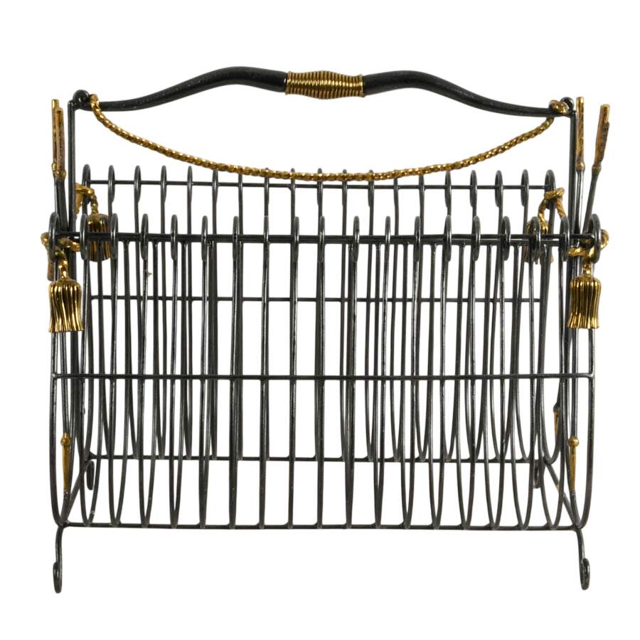 Maitland-Smith Regency Archer's Magazine Rack-1