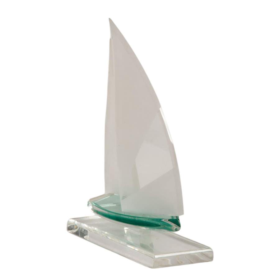 Pair of Wintrade Acrylic Sailboats-5