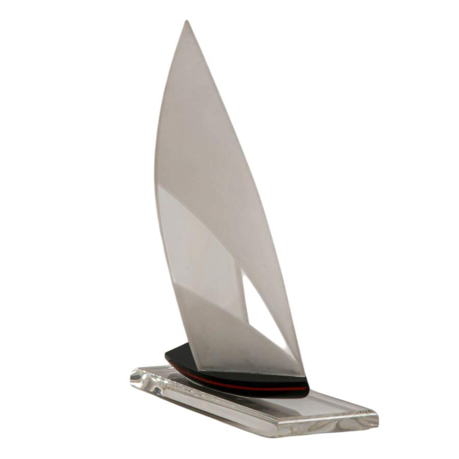 Pair of Wintrade Acrylic Sailboats-4