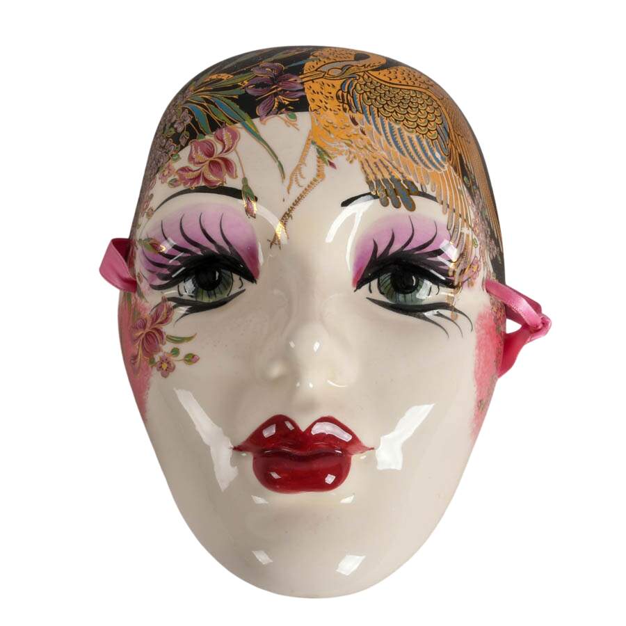 Trio of Hand-Made Masquerade Masks-4