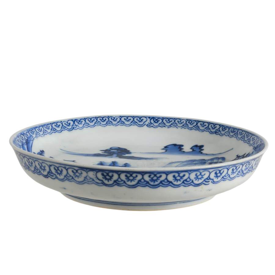 Antique Japanese Arita Ware Porcelain Bowl-2