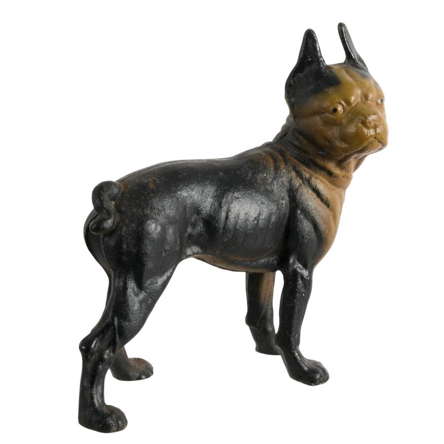 Cast Iron Boston Terrier Doorstop-8