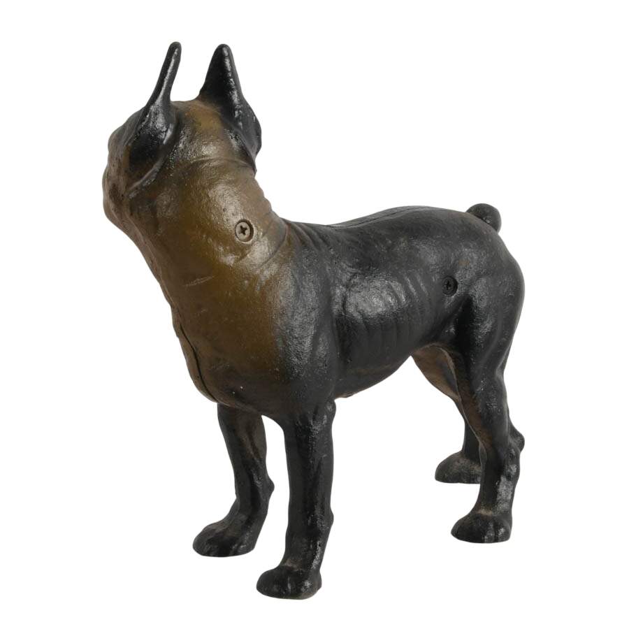 Cast Iron Boston Terrier Doorstop-5