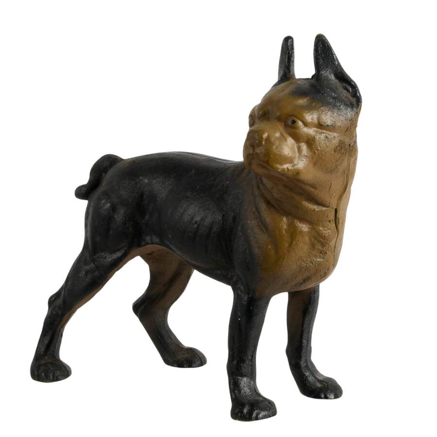 Cast Iron Boston Terrier Doorstop-3