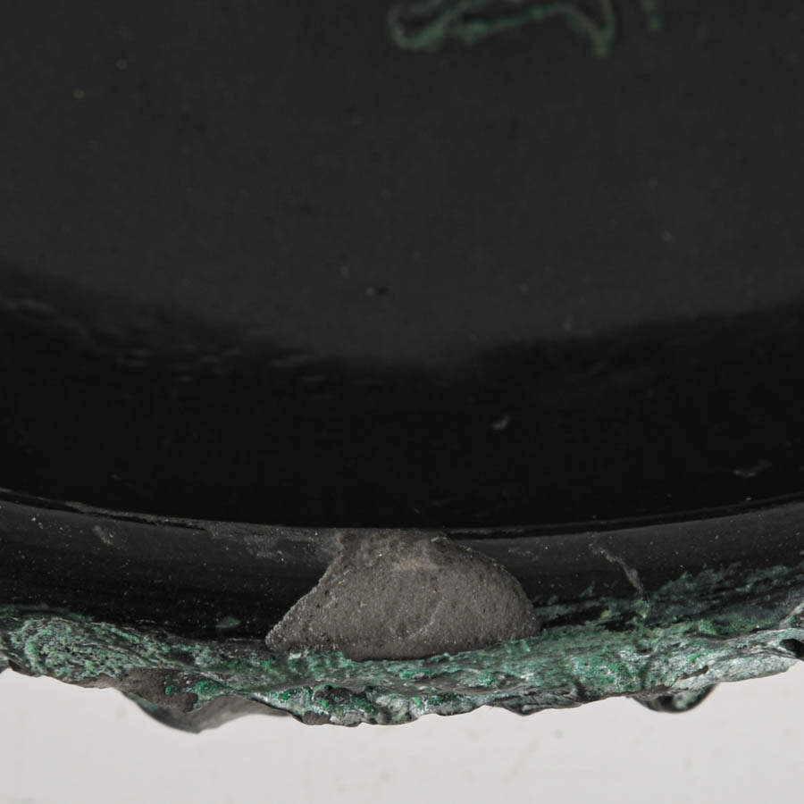Mid-Century Italian Lizard Pottery Dish-5