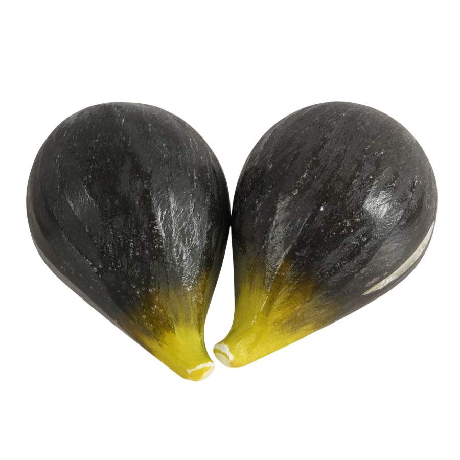 Pair of Alabaster Figs-5