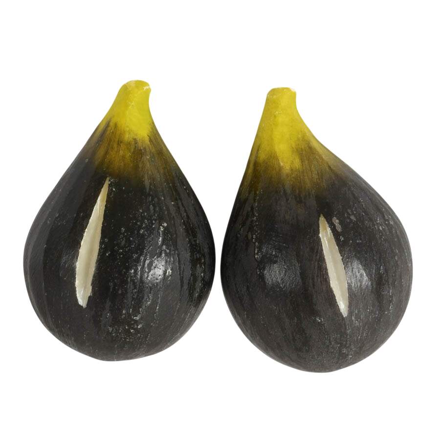 Pair of Alabaster Figs-1