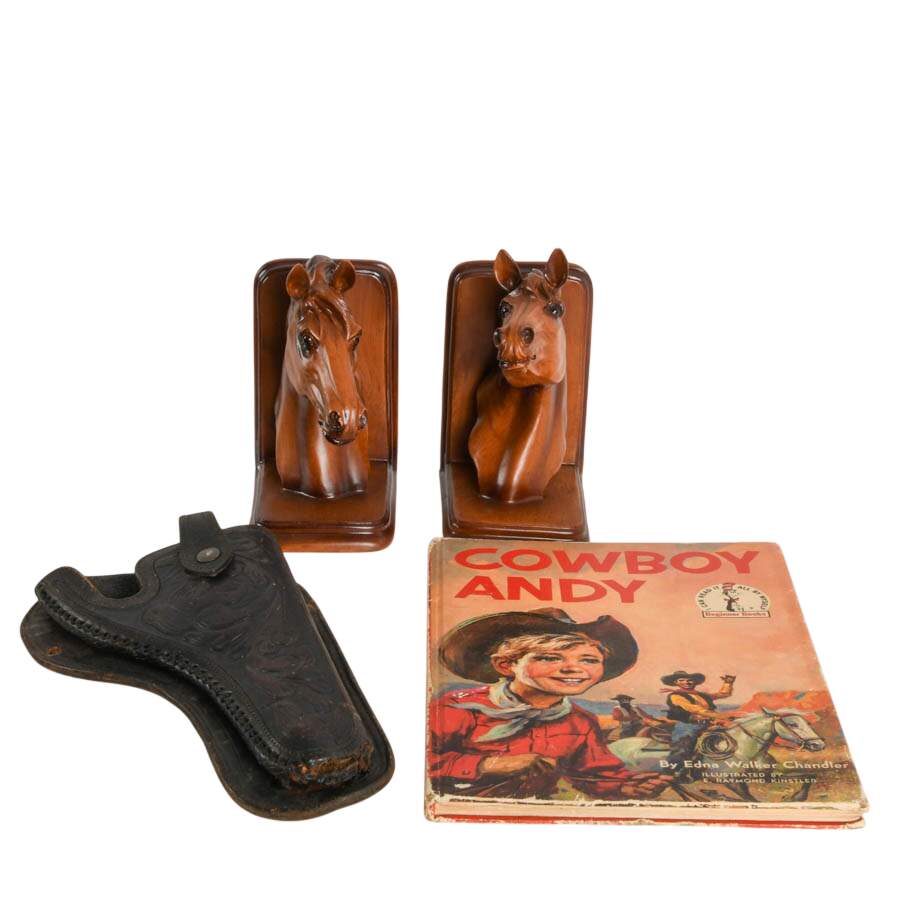 Four-Piece Collection of Childhood Cowboy Memories-1