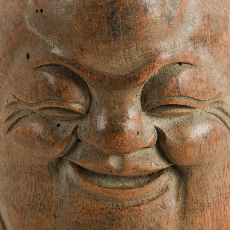 Pair of Hand-Carved Bamboo Hoteis Wall Décor-7