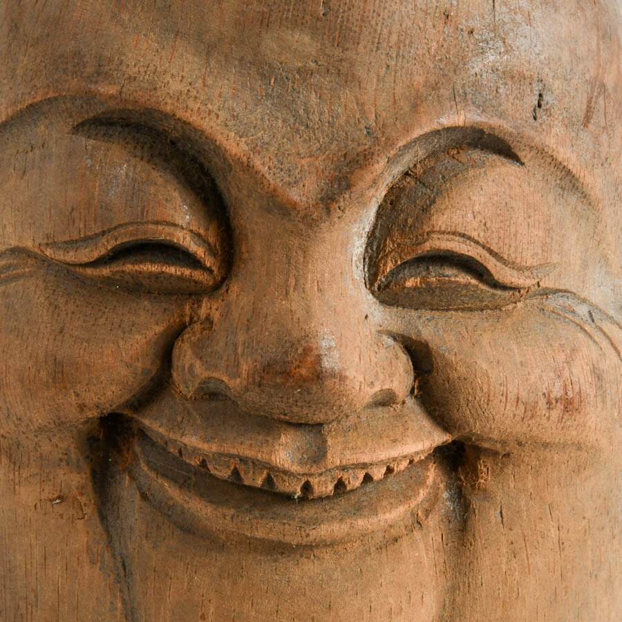 Pair of Hand-Carved Bamboo Hoteis Wall Décor-6