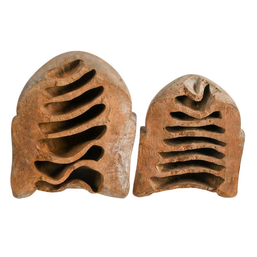 Pair of Hand-Carved Bamboo Hoteis Wall Décor-4