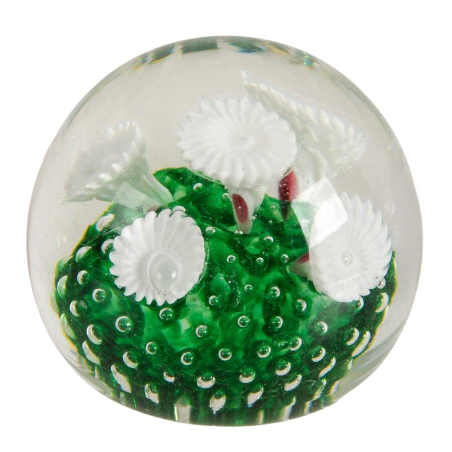 Three Crystal and Stone Paperweights-6
