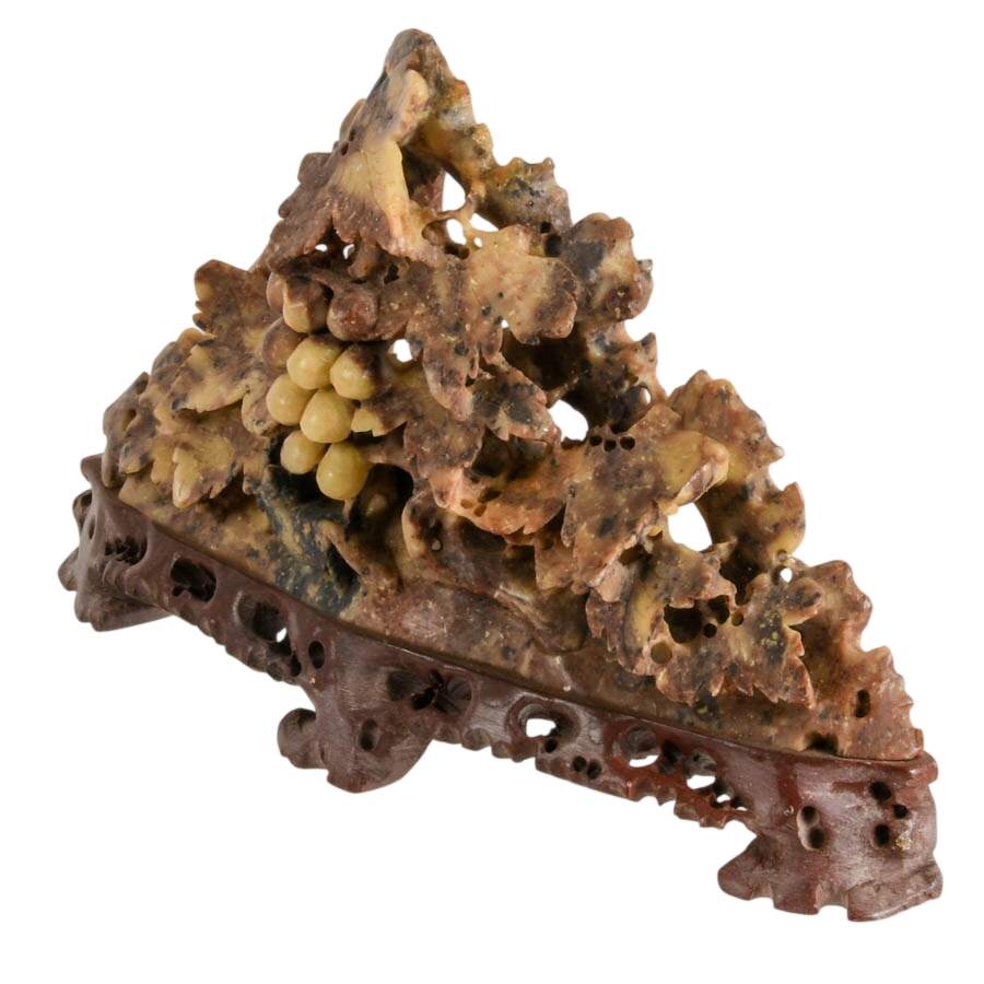 Chinese Carved Soapstone Figurative Décor-3