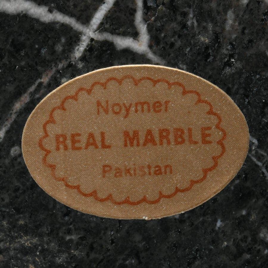 Pakistani Black Marble Golf Bookends by Noymer-6
