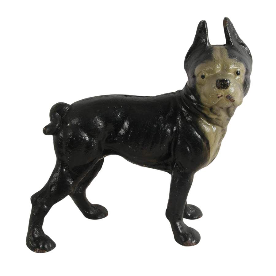 Trio of Cast Iron Dog Doorstops-5