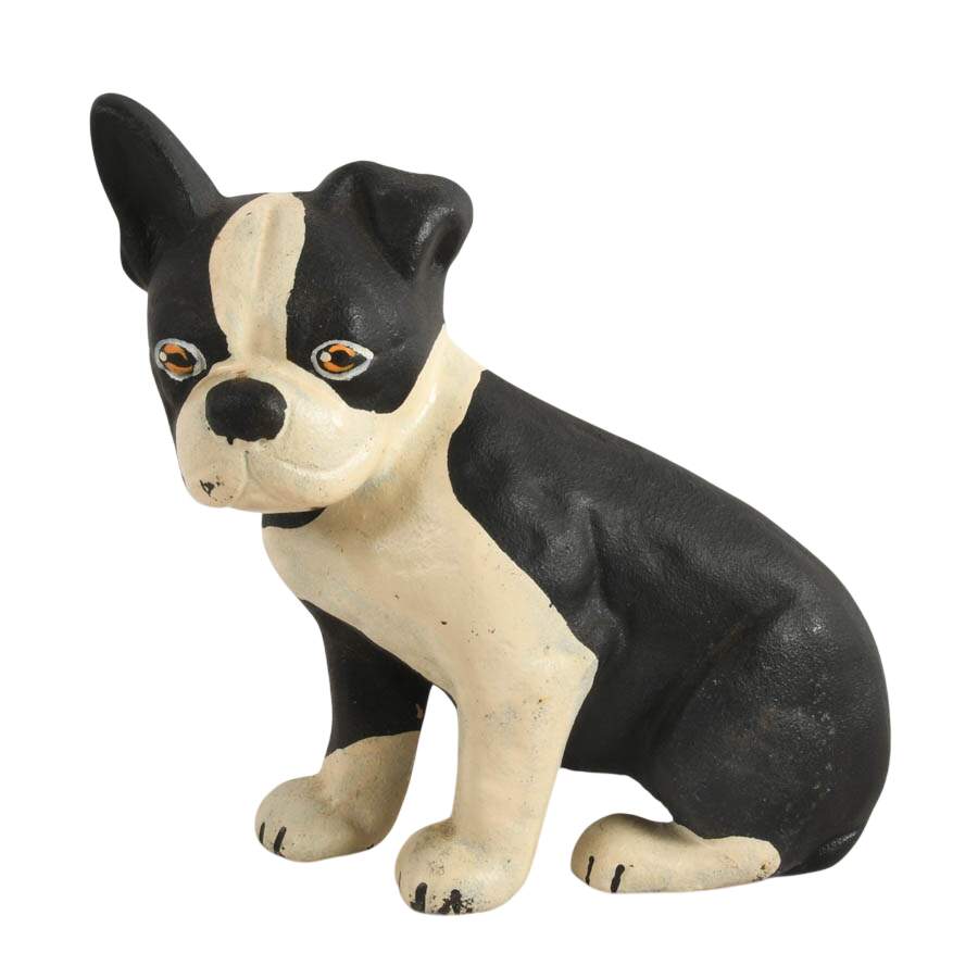 Trio of Cast Iron Dog Doorstops-4