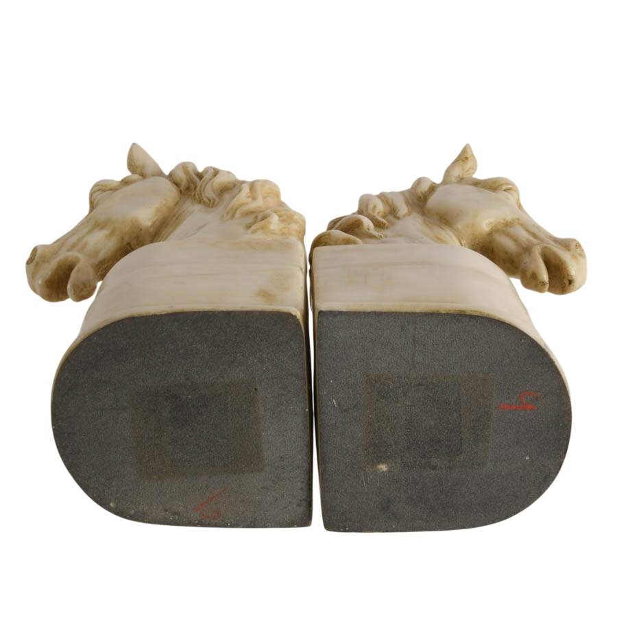 Pair of Resin Horse Bookends-7