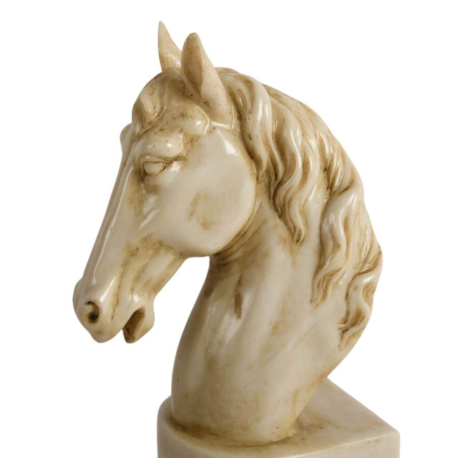 Pair of Resin Horse Bookends-6