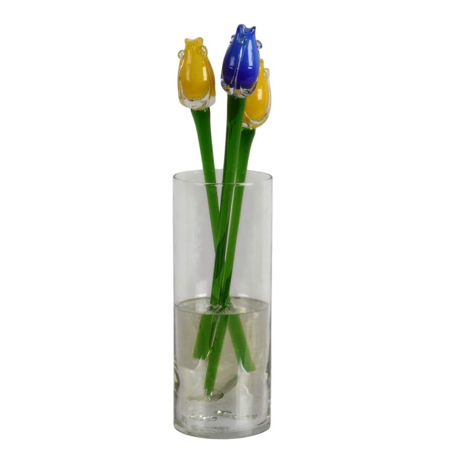 Colorful Bouquet of Glass Flowers-6