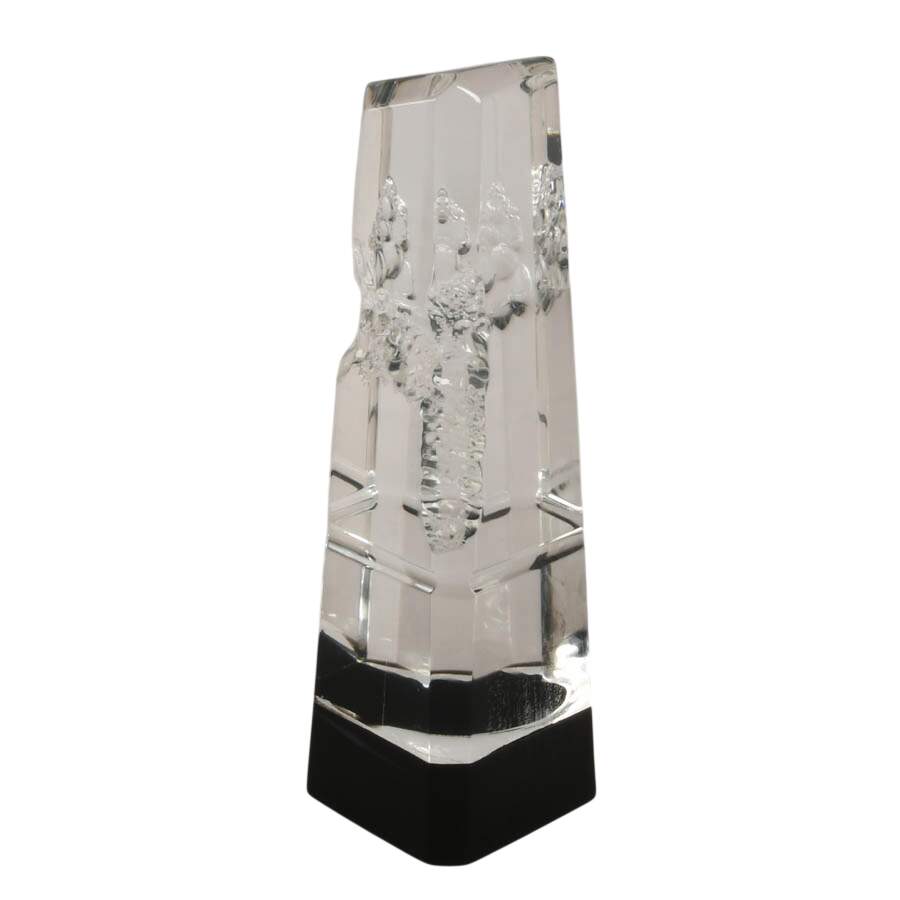 Pair of Vintage Lucite Stonesque Bookends-4