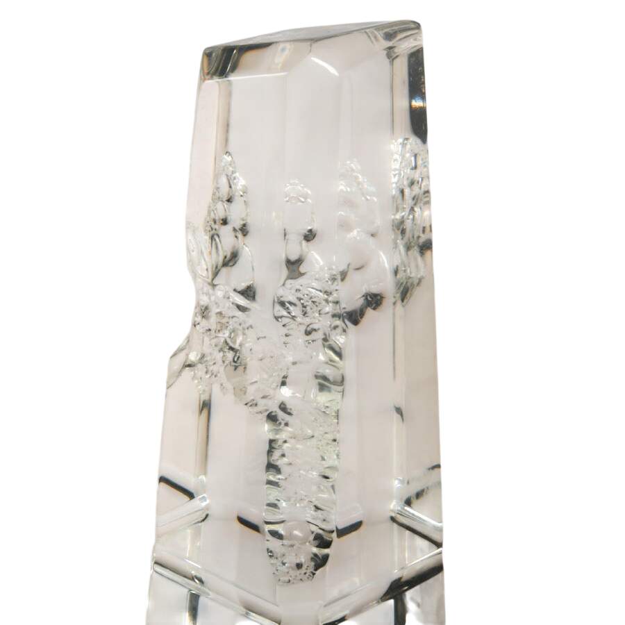 Pair of Vintage Lucite Stonesque Bookends-3