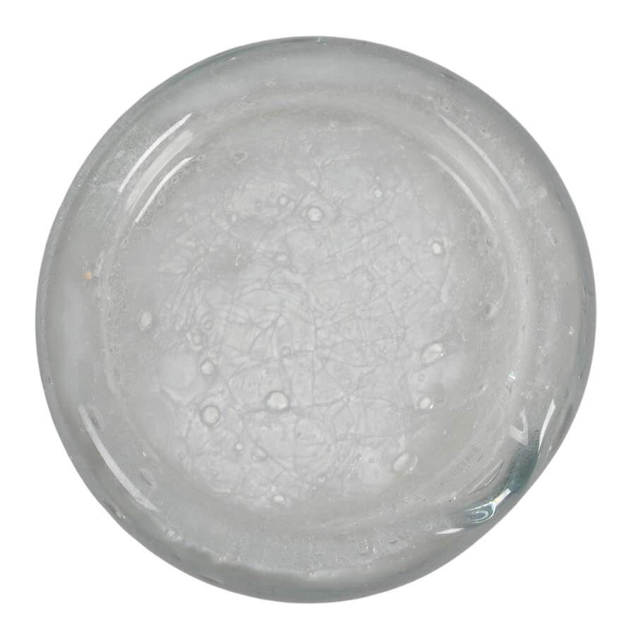 Signed Strömbergshyttan Glass Air Bubble Ashtray-2