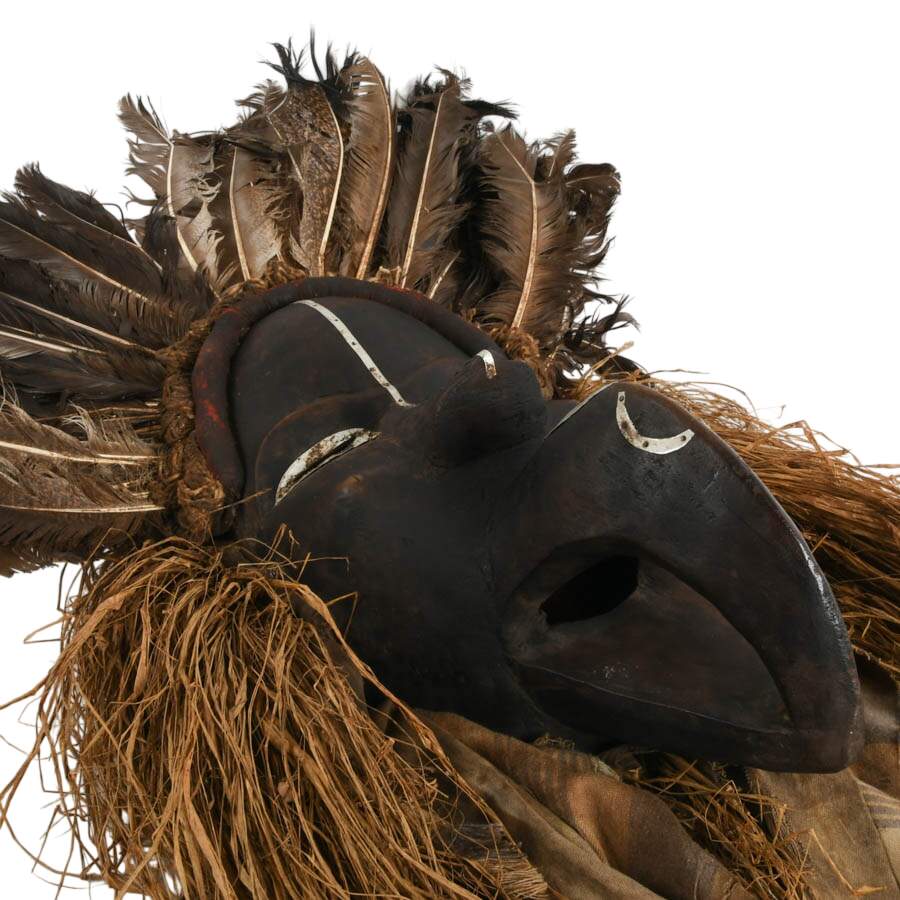 African Côte d'Ivoire Ceremonial Dan Mask-7
