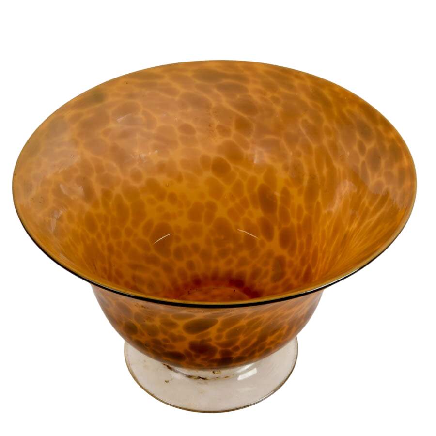 Hand-Produced Yeoward-Style Glass Vanessa Bowl-3