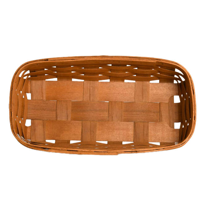 Hand-Made Peterboro Wooden Basket-4