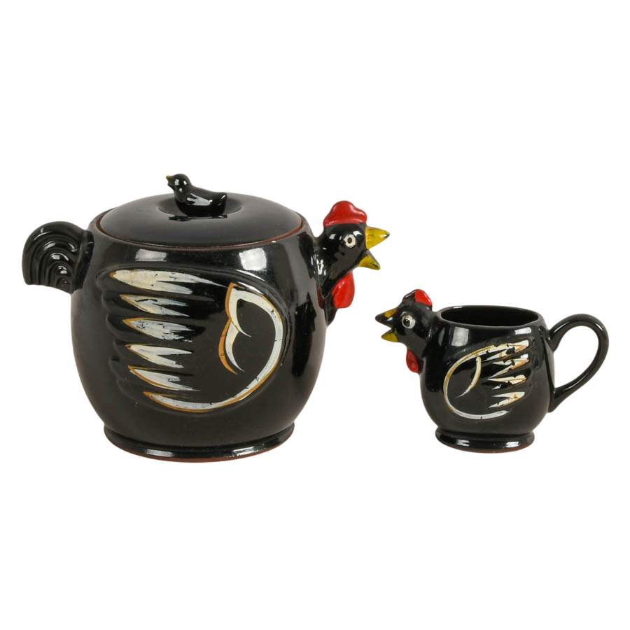 Four-Piece Amphomorphic Animal Tea Set-2