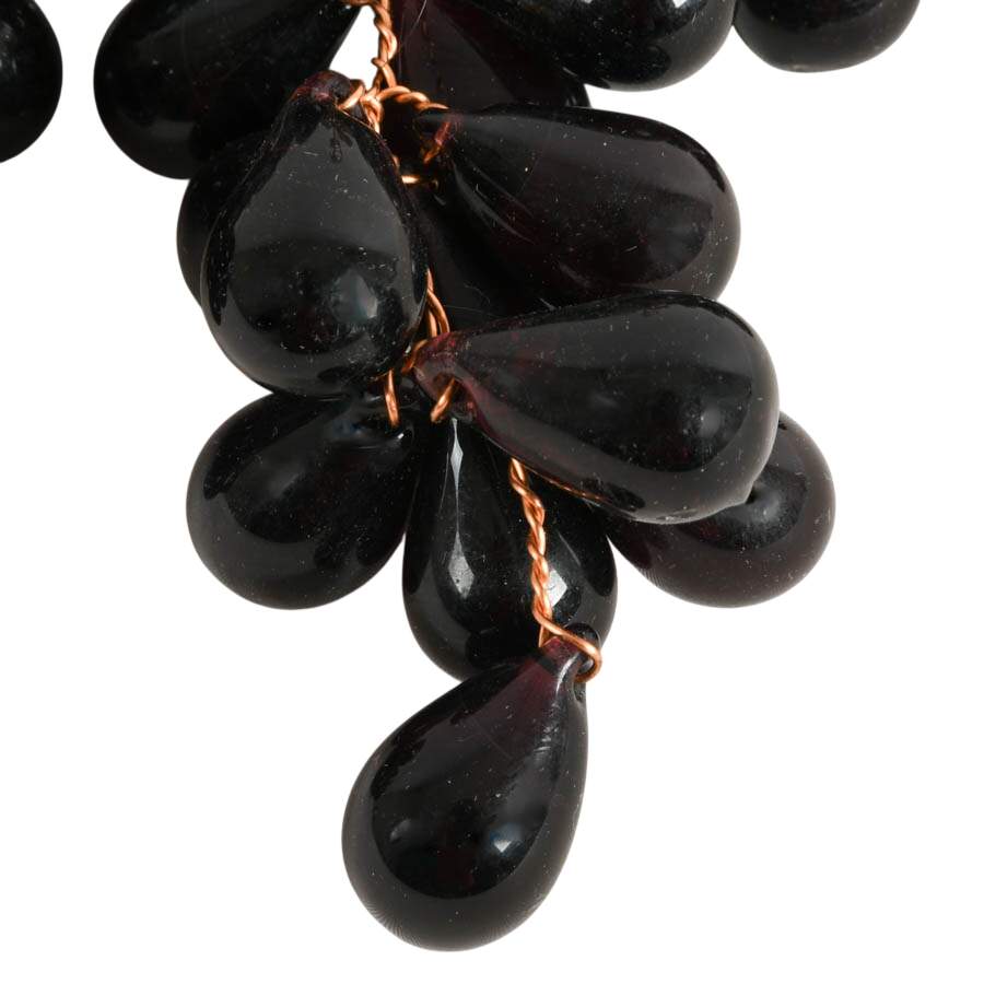 Thirteen Sculpted Copper and Hand-Blown Glass Vines-3
